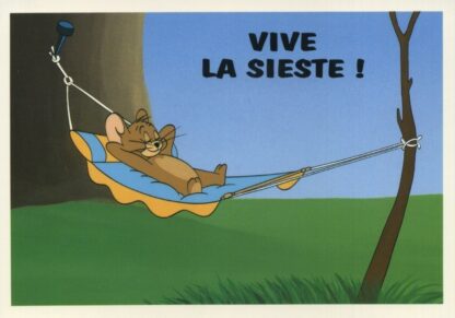 Tom & Jerry Carte postale Vive la sieste!