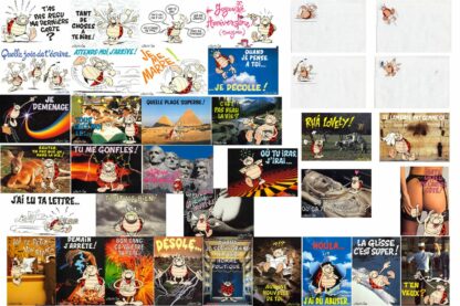 La Coccinelle Carte Postale : Assortiment de 32 cartes + 32 enveloppes