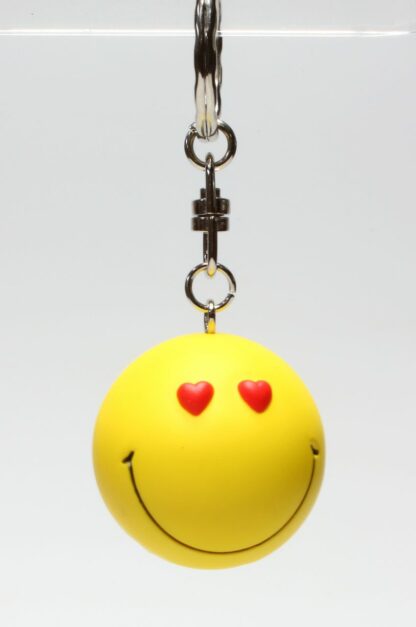 Porte-clés Smiley coeur