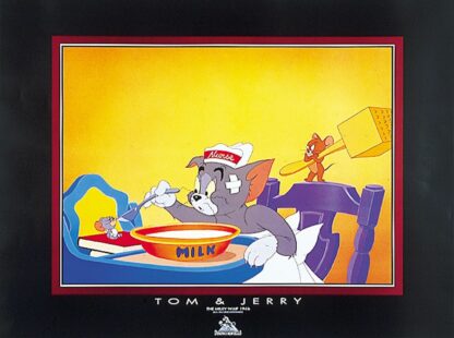 Tom & Jerry, Affiche offset Démons et Merveilles, La nurse, 60 x 80 cm
