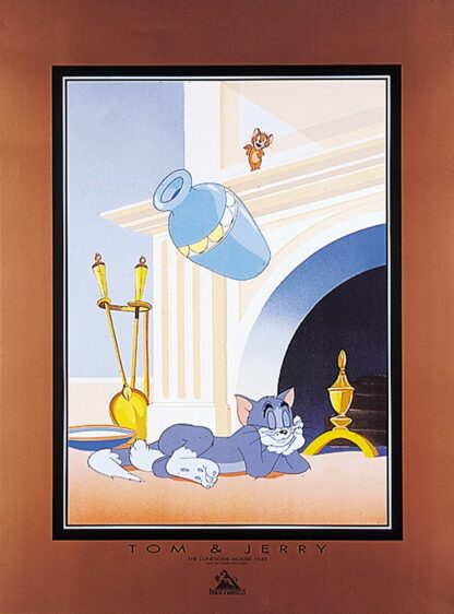 Tom & Jerry, Affiche offset Démons et Merveilles,Le vase, 60 x 80 cm