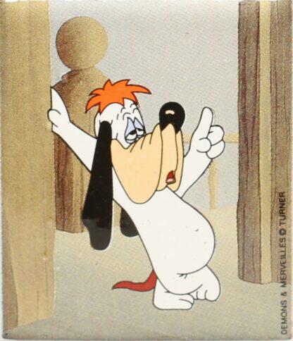 Tex Avery, Démons et Merveilles, Magnet en métal, Droopy appuyé