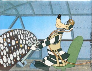 Tex Avery, Démons et Merveilles, Magnet en métal, Le loup aviateur
