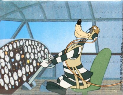 Tex Avery, Démons et Merveilles, Magnet en métal, Le loup aviateur