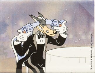Tex Avery, Démons et Merveilles, Magnet en métal, Le loup, roulette russe