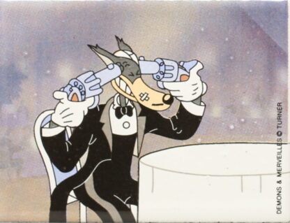 Tex Avery, Démons et Merveilles, Magnet en métal, Le loup, roulette russe
