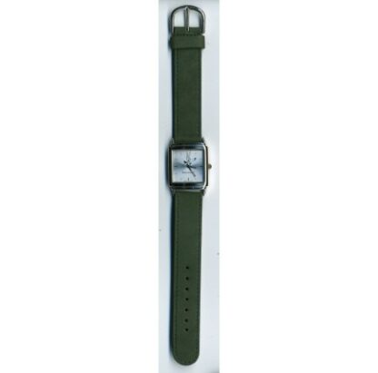 Tex Avery, Montre, The Wolf, bracelet cuir vert