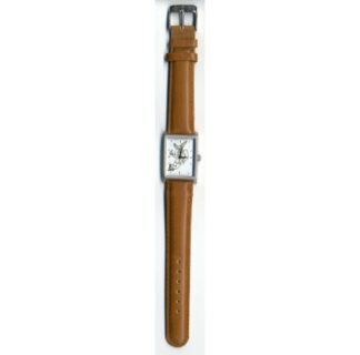 Tex Avery, Montre, The Wolf, bracelet cuir brun