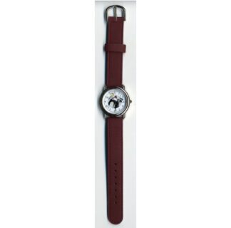Tex Avery, Montre, The Wolf, bracelet cuir brun