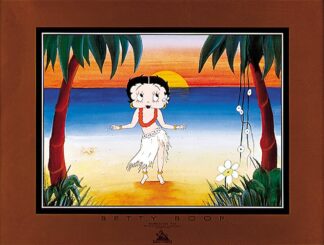 Betty Boop :  Affiche offset : Vahiné