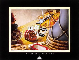 Jimini Cricket Pinocchio Affiche offset Démons et Merveilles Disney