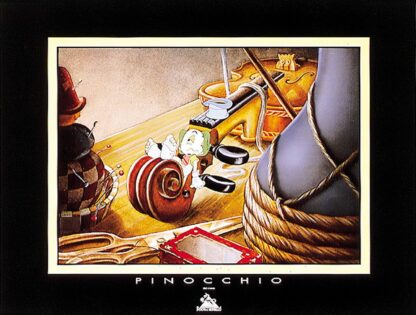 Jimini Cricket Pinocchio Affiche offset Démons et Merveilles Disney
