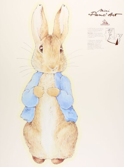 Pancarte déco. Beatrix Potter : le lapin