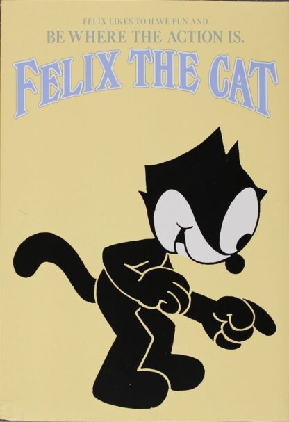 Félix le Chat, Papier à lettres + enveloppes, Félix le Chat, Jaune