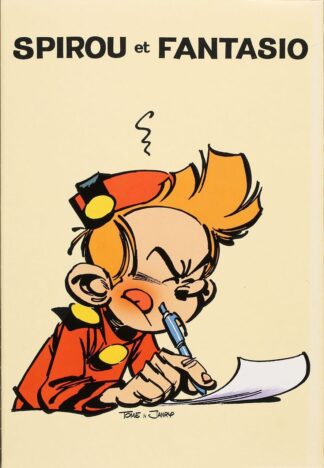 Tome et Janry, Spirou et Fantasio, Papier à lettres + enveloppes Spirou : Jaune