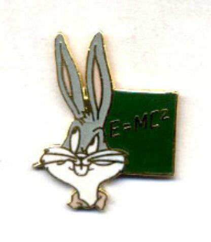 Pin's, Warner, Bugs Bunny E=MC2