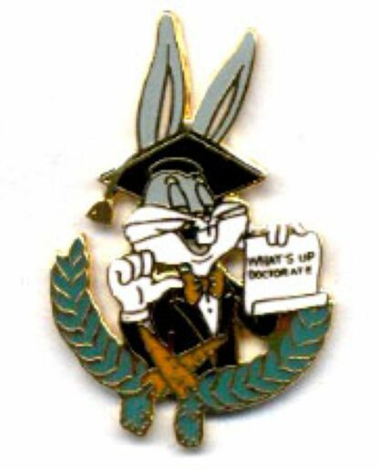 Pin's, Warner, Bugs Bunny diplômé