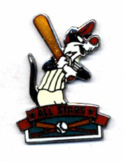 Pin's Warner, Démons & Merveilles, Sylvestre base ball