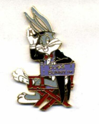 Pin's, Warner, Bugs Bunny sur sa chaise