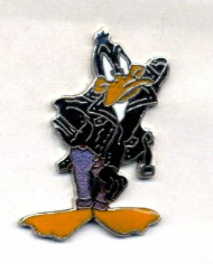 Pin's, Warner, Daffy Duck punk blouse cuir