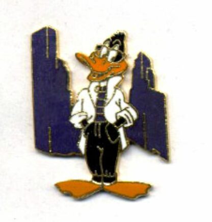 Pin's, Warner, Daffy Duck veste blanche en ville
