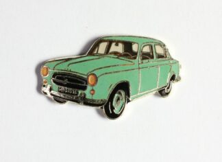 Pin's Peugeot 403 verte