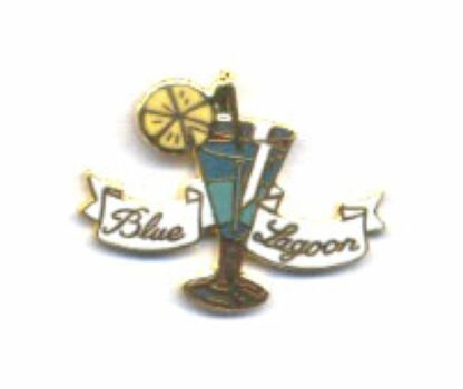 Pin's, Démons & Merveilles, Cocktail Blue lagoon (Petit modèle)
