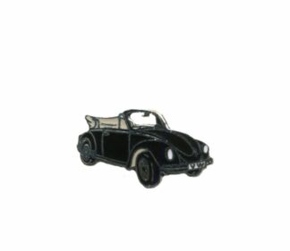 Volkswagen Cox : Beetle cabriolet noire (Pin's petit modèle)