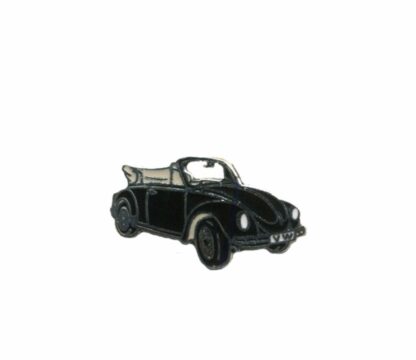 Volkswagen Cox : Beetle cabriolet noire (Pin's petit modèle)