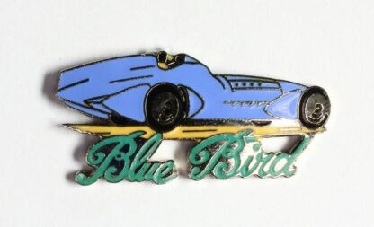 Pin's, Démons & Merveilles, Voiture de course Blue Bird