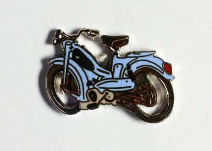 Pin's Mobylette bleu ciel (Petit modèle) : Démons et Merveilles