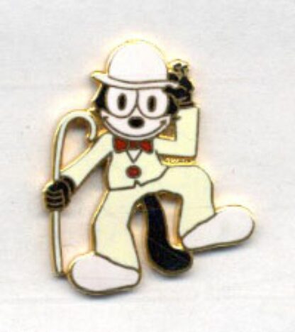 Félix le Chat, Pin's Démons & Merveilles, Félix en costume blanc