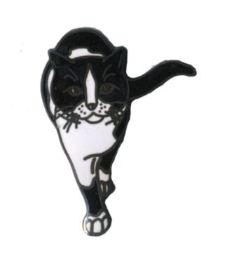 Pin's, Démons & Merveilles, Chat noir et blanc de face
