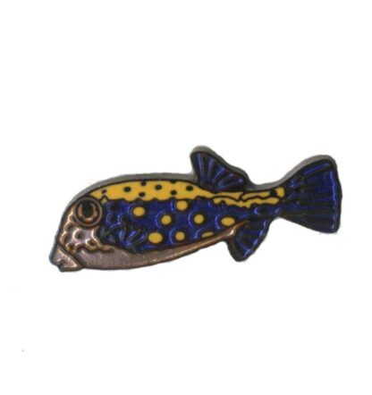 Pin's, Démons & Merveilles, Poisson bleu tâché orange