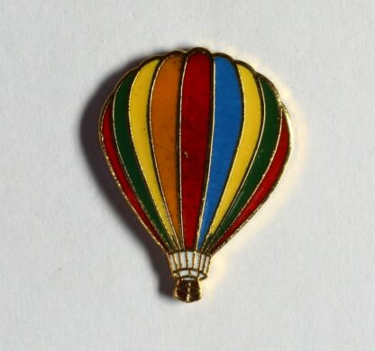 Pin's, Démons & Merveilles, Montgolfière multicouleur (Petit modèle)
