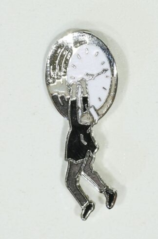 Pin's cinéma, Démons & Merveilles, Harold Lloyd suspendu à l'horloge ! (Petit modèle)