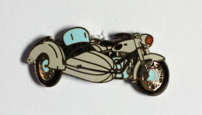 Pin's, Démons & Merveilles, Moto side car blanche