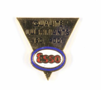 Pin's, Démons & Merveilles, Esso Qualité lubrifiants ISO 9001