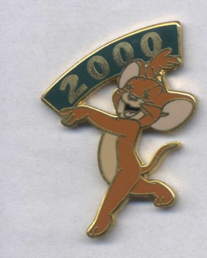 Hanna Barbera, Tom et Jerry, Pin's Démons et Merveilles, Jerry an 2000