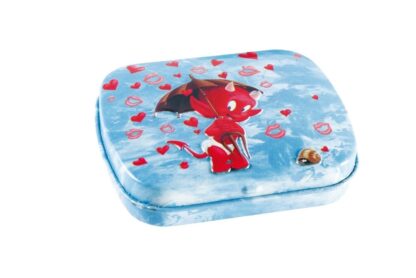 Hot Stuff, Petite boite métal bleue, Hot Stuff