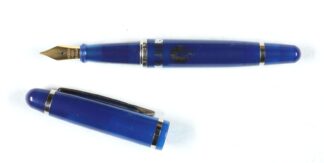 Stylo plume, Tex Avery, The Girl & Le Loup, bleu