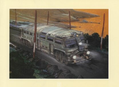 Bilal, Nikopol, Ex-libris offset, camion (petit)