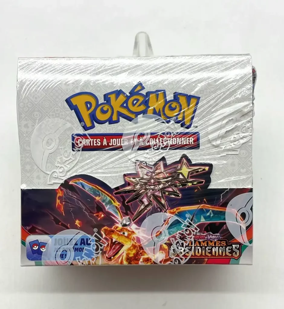 display pokémon flammes obsidiennes 36 boosters