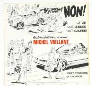Michel Vaillant, Jean Graton, Eddy Merckx, Jacky Ickx et Joël Robert, Disque concours Prévention routière