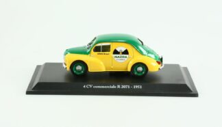 Renault 4CV, Berline Commerciale "Mazda Eclairage" Agence de Lille R 2071, 1951, Voiture miniature 1/43