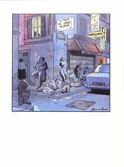 Denis, Luc Leroi, Affiche, Rue St Denis