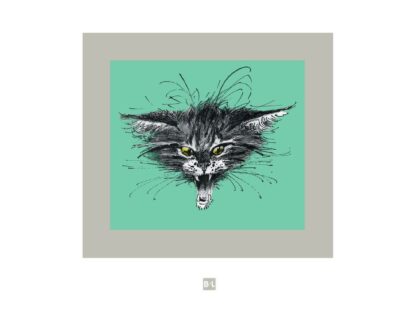 Franquin, Gaston Lagaffe, Affiche offset, Le Chat