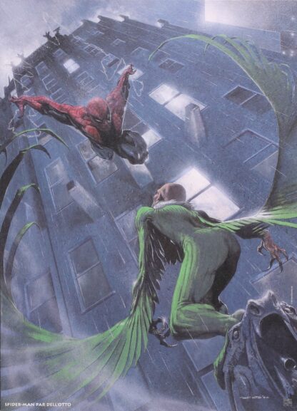 Dell Otto, Spiderman, Affiche offset, Spiderman vs le Vautour