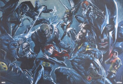 Dell Otto, X-Men, Affiche offset, X-Men