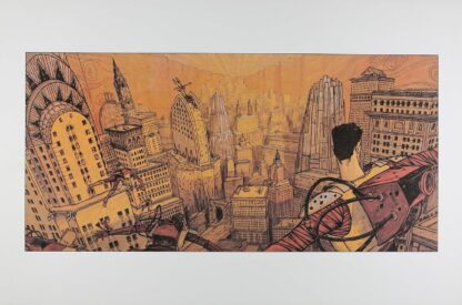 Pontarolo, Naciré et les machines, Affiche offset, Ville (40 x 60 cm)